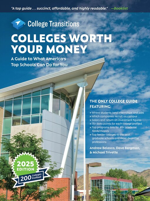Title details for Colleges Worth Your Money by Andrew Belasco - Wait list